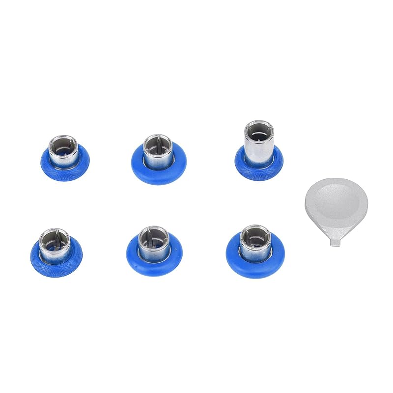 Metal Replacement Thumbsticks for Elite Controller Series 2 Core, 6-Pack, Accessory Parts for Elite 2, 2 Core Controller, Model 1797 (Blue)