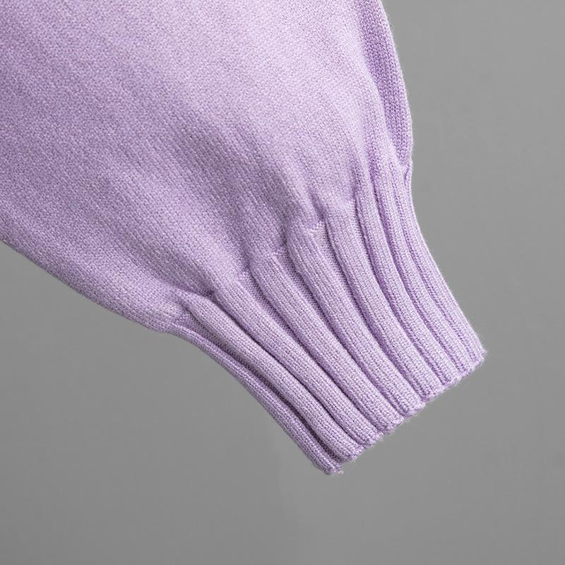 GMXIA Ensemble deux pièces tendance à manches longues courtes et longues pour l'automne et l'hiver pour femmes