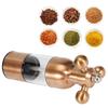 Młynek do Pieprzu Soli Przypraw Ze Stali Nierdzewnej Przyprawy Mielenie Narzędzie Kuchenne do Gotowania Różowe Złoto