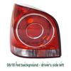 Compatible Rear Taillights and Brake Light Covers for Volkswagen Polo Hatchback (New and Old Models)
