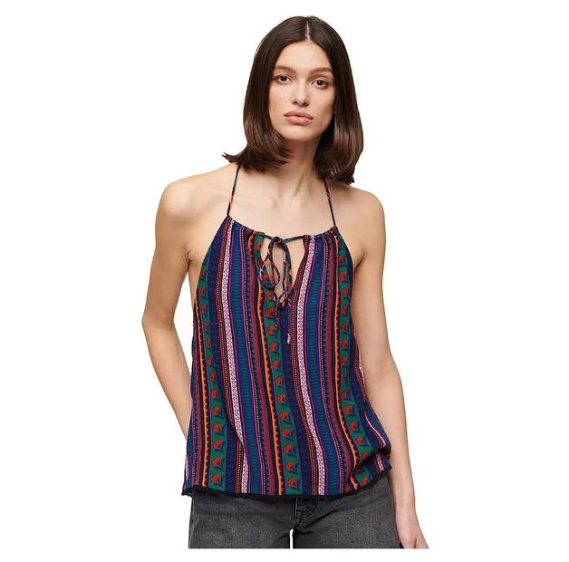 

Superdry Printed Beach Halter блузка без рукавов S