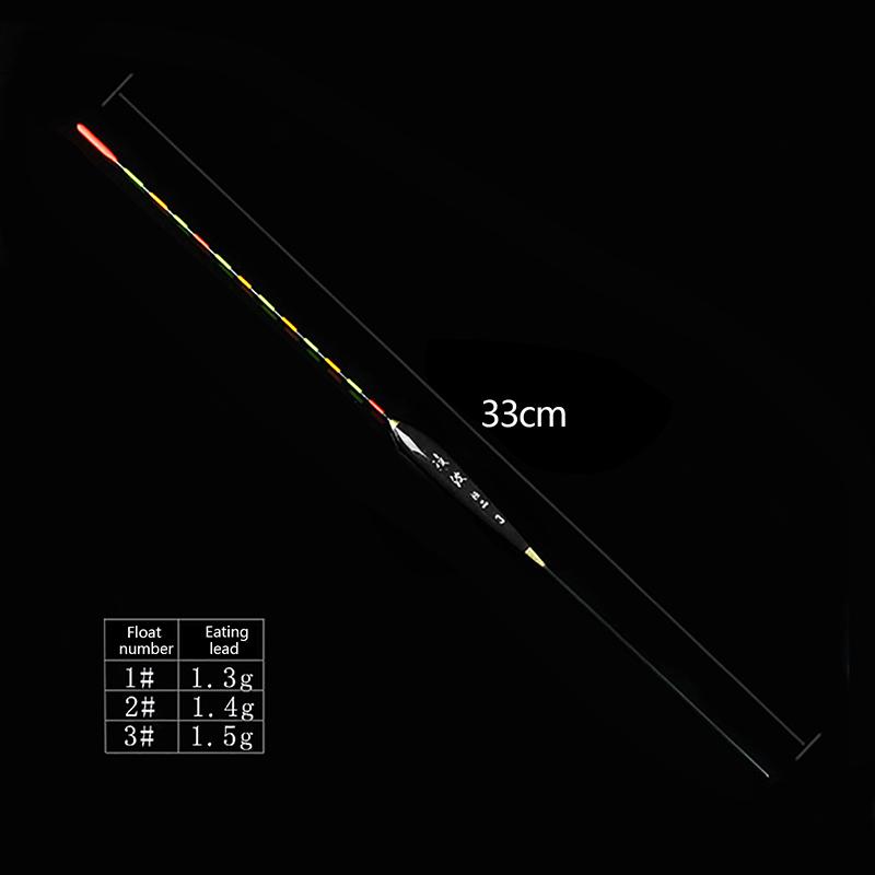 

Рибальський поплавок Дерев’яний люмінесцентний високочутливий поплавок Світиться поплавок Позначений жирним шрифтом Риболовне світло Поплавковий поплавок Аксесуари для риболовлі