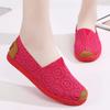 Flache Schuhe Neuer Sommer Atmungsaktives Hohles Mesh Weiche Sohle Lässige Slipper Schuhe für Damen Bequeme Leichte Slipper