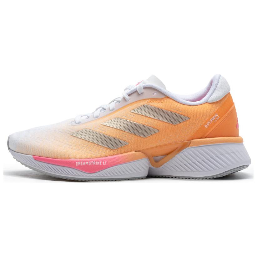 Adidas Supernova Eterno Comfortable Versatile Non-Slip Wear-Resistant Breathable Lightweight Low-Top Running Shoes Women Running Shoes Orange IH0446