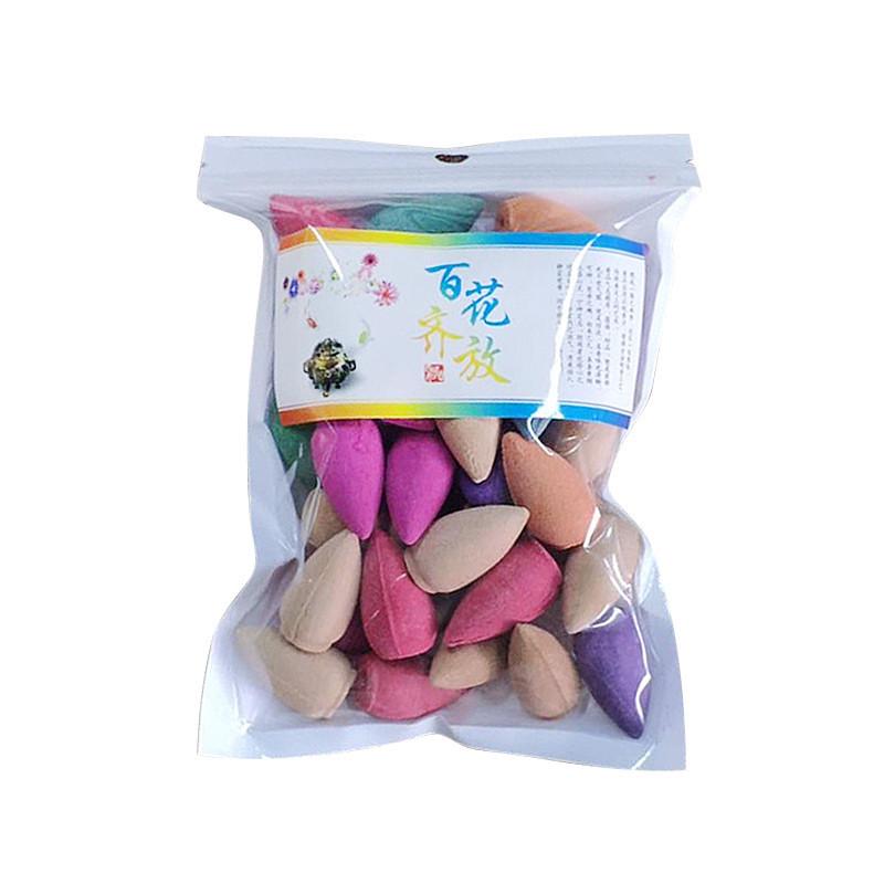 45 Stück/Beutel, natürlicher Turm-Räucherstäbchen, Sandelholz, luftreinigender Rückfluss-Räucherstäbchen, natürlicher Lufterfrischer