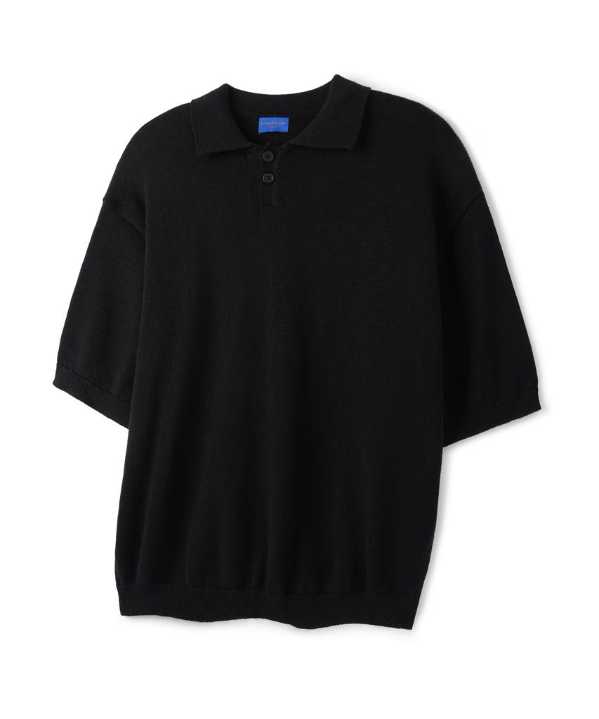 ALVINCLO [De Luxe] Washable Two-Button Collar Half Knit Dlx1215 (5 Colors)