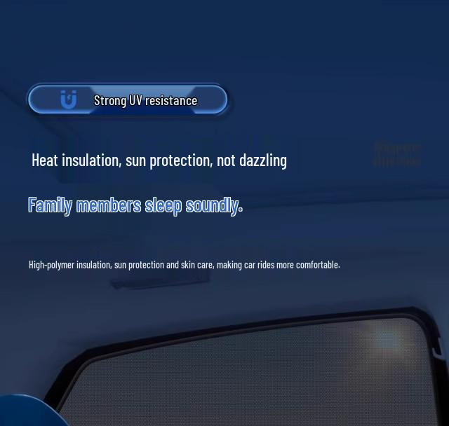 Nissan X-Trail Magnetické zatemňovací a tepelně izolační síťované závěsy