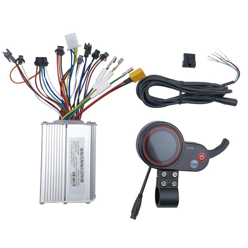 For Kugoo M4 Electric Scooter Motor Controller Scooter Accessories with TF-100 Dashboard LCD Display 48V 20A NONE