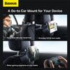 Baseus Car Back Seat Mount Holder for iPad Mobile Phone Tablet Bracket Car Headrest Holder 4.7-12.3 inch Universal Car