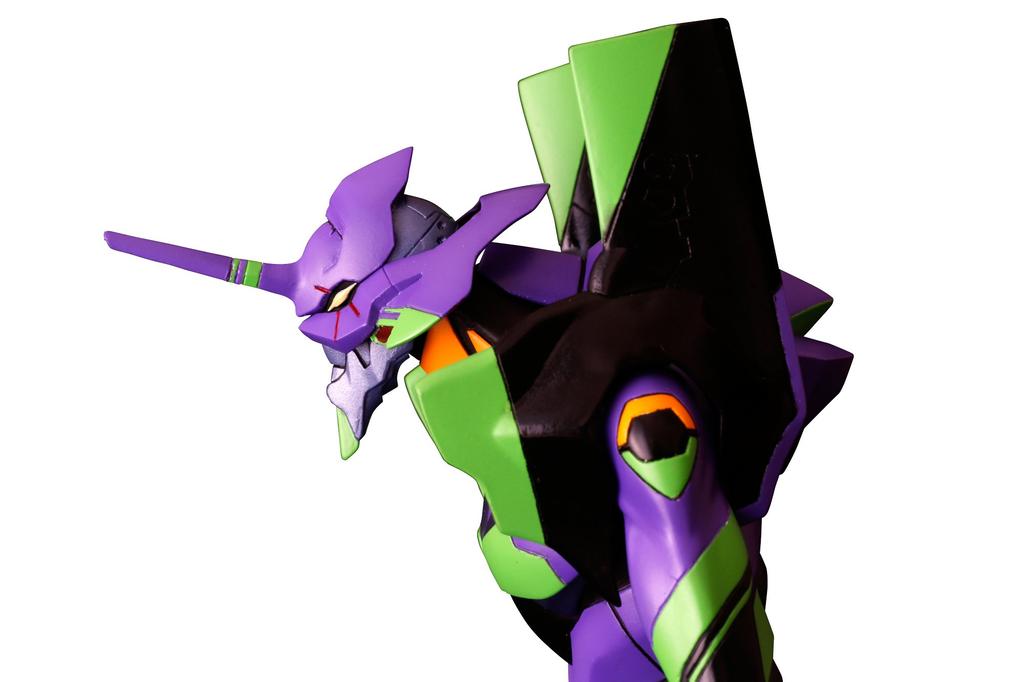 TANI AKIRA Mechanický Archiv Evangelion Jednotka 01 Celková Výška 200 mm Malovaná Kompletní Figurka Cca. ABS a PVC