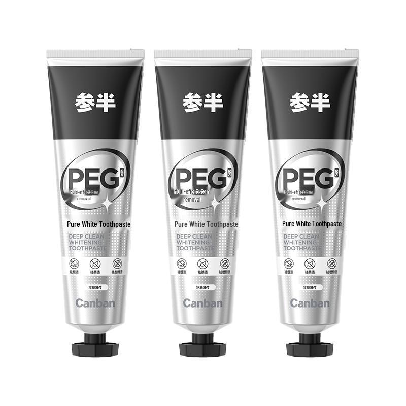 Sembian Men s Whitening & Fresh Breath Toothpaste, Ice Storm Mint (3-Pack)
