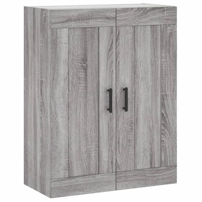 VidaXL Armoire murale sonoma gris 69,5x34x90 cm bois d'ingénierie 830394