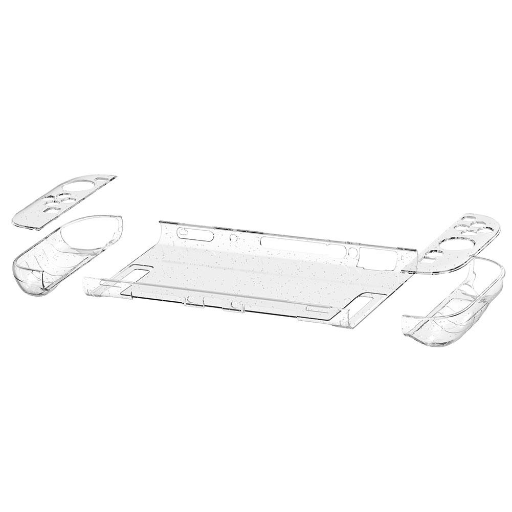 Transparent Protector Cover Anti-Scratch Protective Case Shockproof Game Console Cover Split Design for Switch 2 Accessories