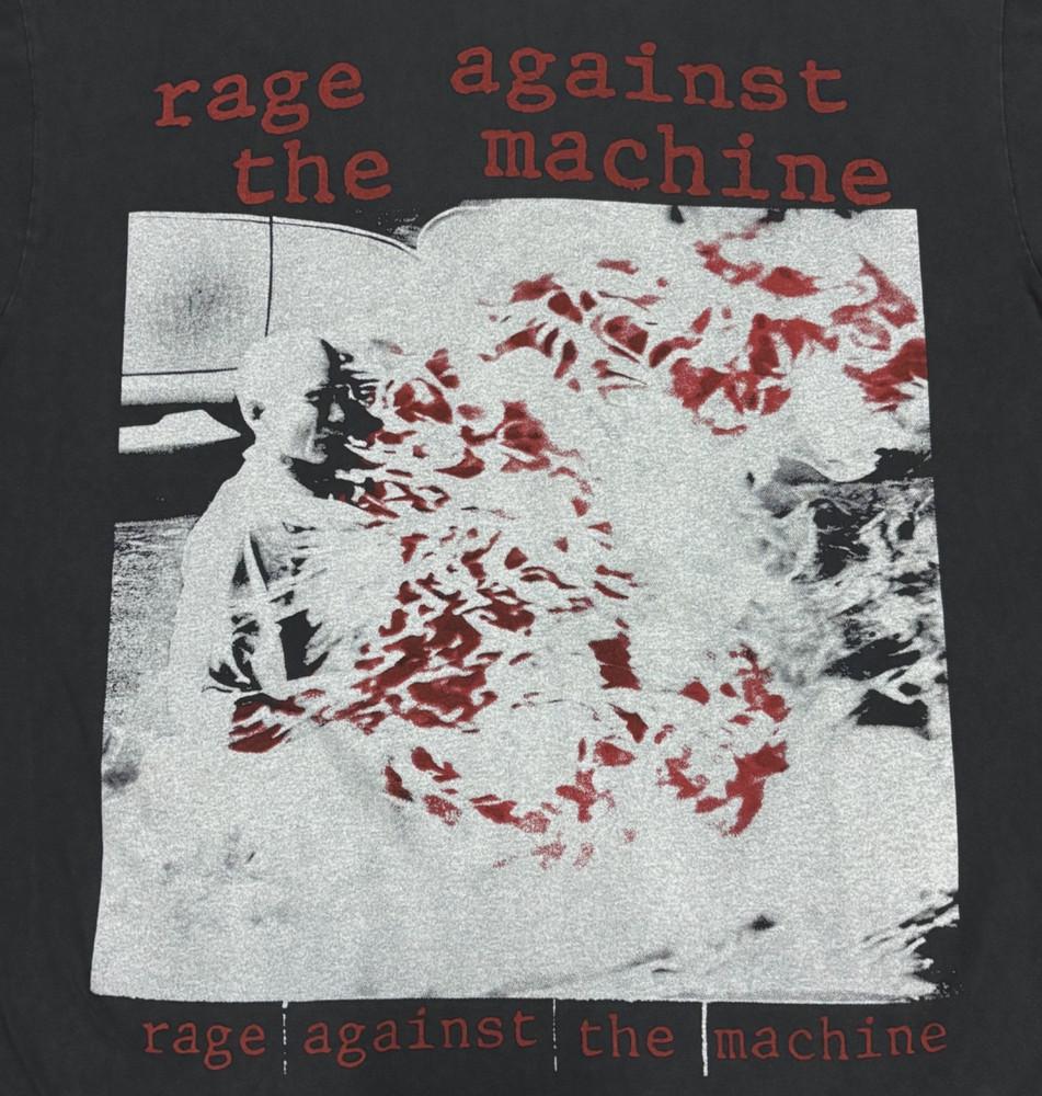 

1993 Vintage Rage Against the Machine Live Single Stitch T-shirt REPRINT L