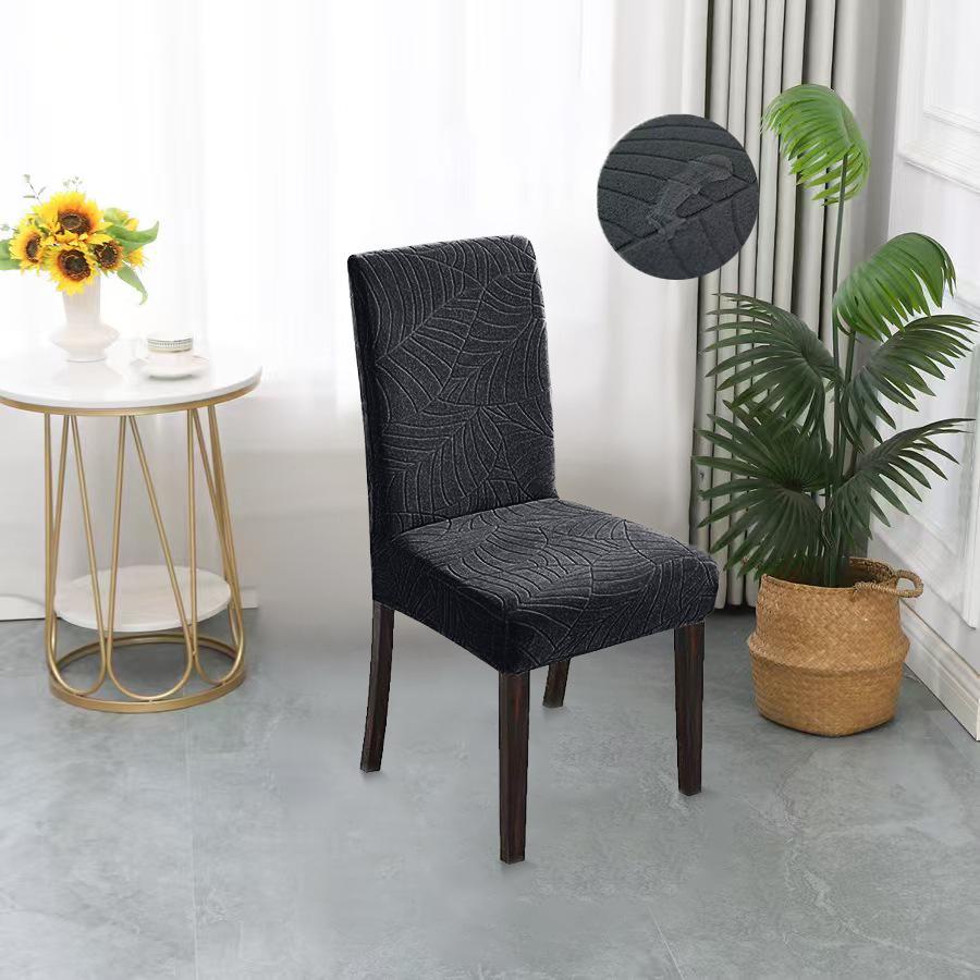 Wasserdichter Europäischer & Amerikanischer Stil Blatt-Jacquard Stretch Stuhlbezug