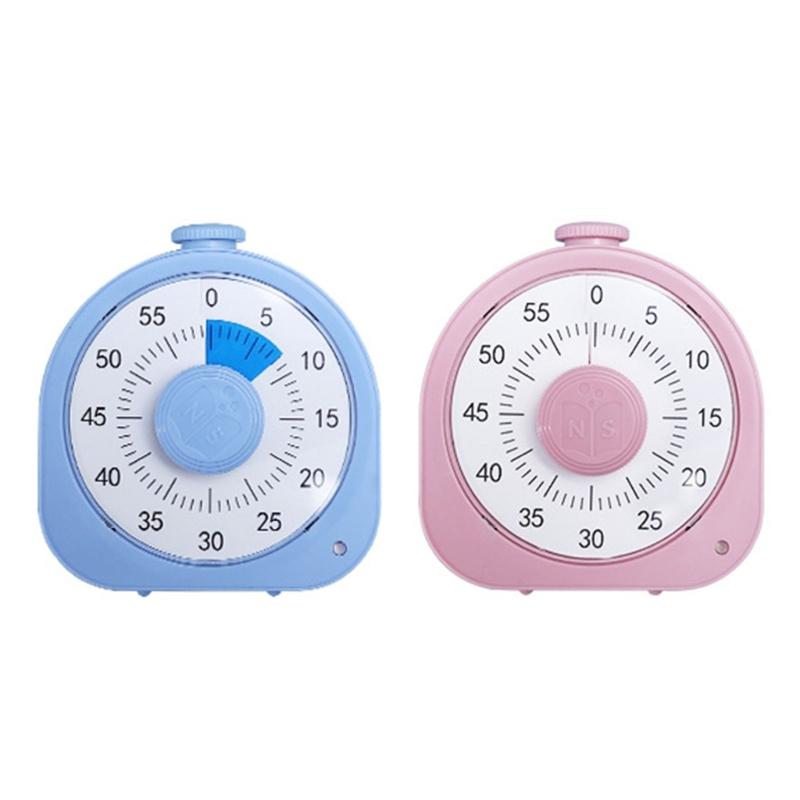 Visual Timers 60-minutes Super Countdowns Timers Suitable for Children Adult Durable Mechanical Time Management Tool
