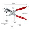 Revolving Belt Hole Puncher Carbon Steel Leather Punch Plier Eyelet Hole Punch  Watchband Strap