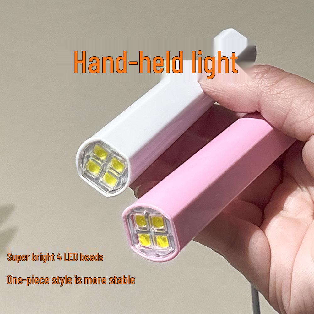 Handheld Rechargeable Nail Baking Lamp – Quick-Dry Gel Polish, No Darkening