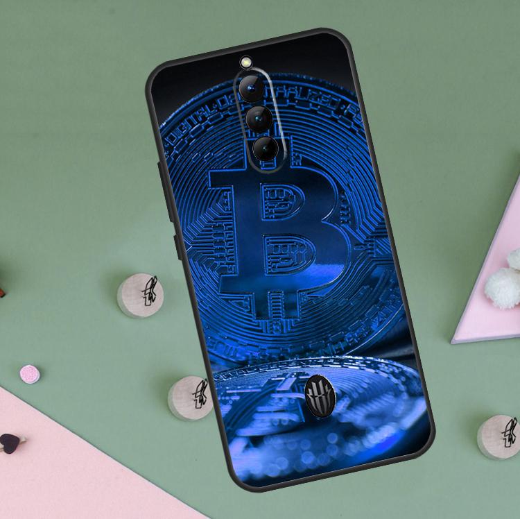 Bitcoin Case For Red Magic 10 9 8 Pro Plus 6 6S 7S 7 Pro 5G 6R RedMagic 10S 8S 9S Pro Plus Cover