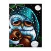DIY 5D Cartoon OwlDiamond Embroidery Painting stitch for Kunst und Skulpturen - 2#