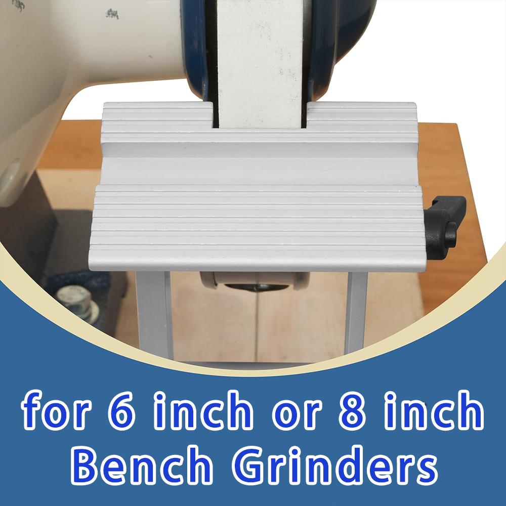 Adjustable Replacement Tool Rest Sharpening Jig for 6 inch, 8 inch Bench Grinders Knife Sharpener System Tool
