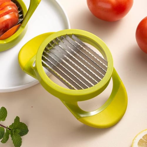 Stainless Steel Tomato and Potato Slicer - Multifunctional Fruit and Vegetable Slicer