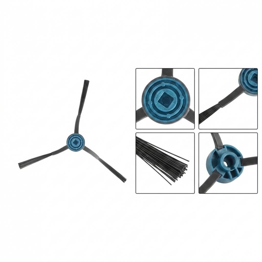 For Eureka J15 For Ultra Robot Vacuum Essential Replacement Side Brush Set