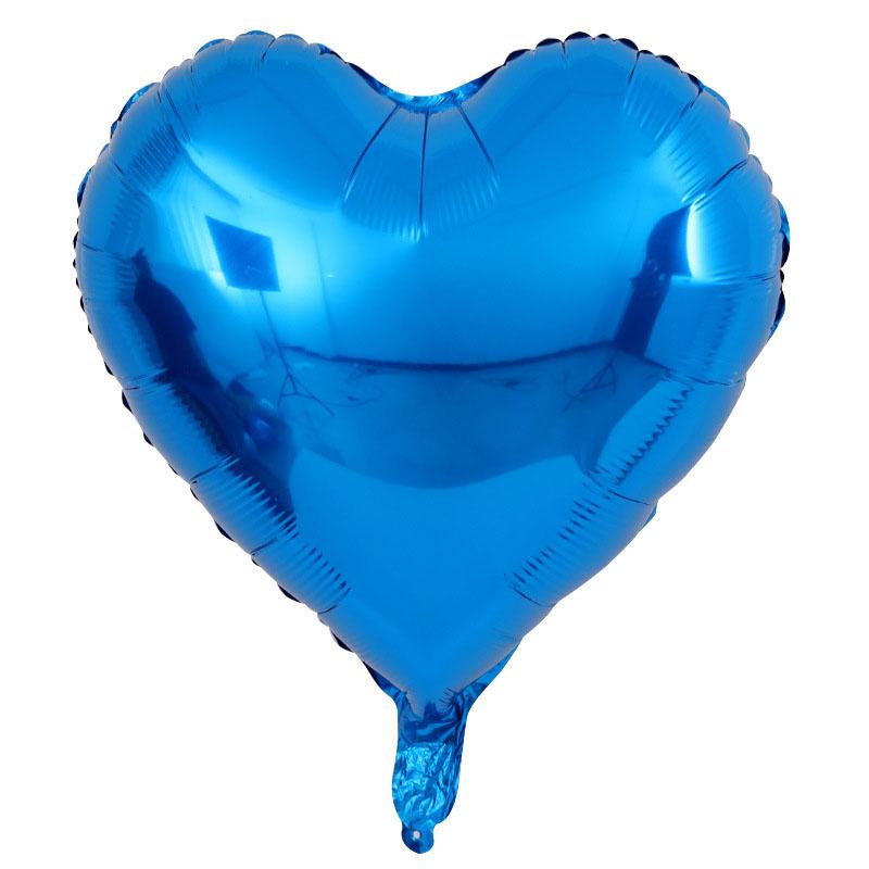Radiant Love 18-Inch LED Heart-Shaped Latex Balloons Multi-Color Options Wedding Decor Valentine's Day Made in China