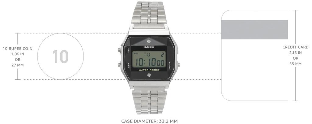 Casio Digital Watch Brand A159WAD-1D
