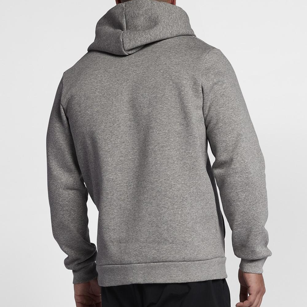 Air Jordan Sportswear Flight Fleece Hoodie Men Tops Grey AH4510-063