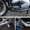 Frepose Pieds Moto Motorrad Fußrasten CNC Aluminium Motorrad Universal Klapp Fußstützen Fußrasten Premium Hinten Fuß Pedale