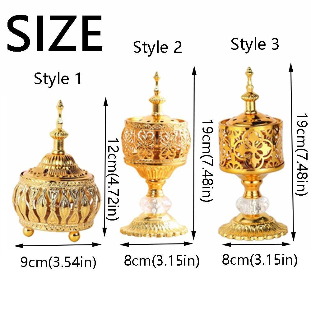 Arabic Style Hollow Tower Burner Creative Arabian Incense Burner  Hotel Decor
