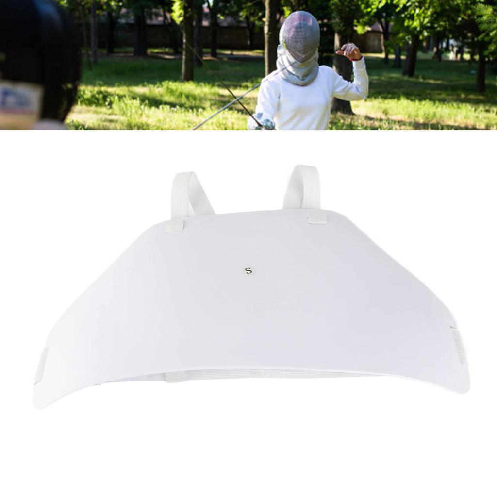 Fencing Chest Guard Lightweight Breathable Strap Men Fencer Breast Protector for Soccer Baseball