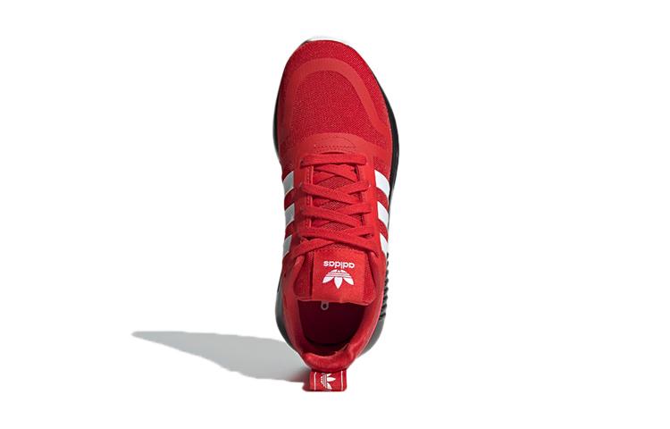adidas Originals Multi J Cushioning, Wear Resistant Low Top Kids' Running Shoes Red Teenagers GW3006