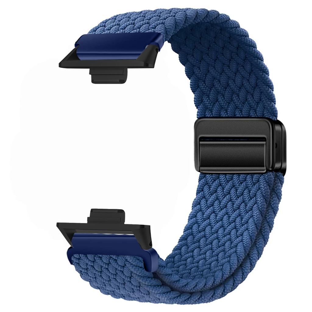 Magnetic Braided Nylon Loop Band for Xiaomi Redmi Watch 5 4 Strap Adjustable Sport Replacement Correa Bracelet Mi Band 9 8 Pro