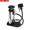 Portable Bicycle Inflator Pump 140 PSI Mini Multifunctional Aluminum Alloy Valve Head Foot Pump motorcycle Bicycle Accessories