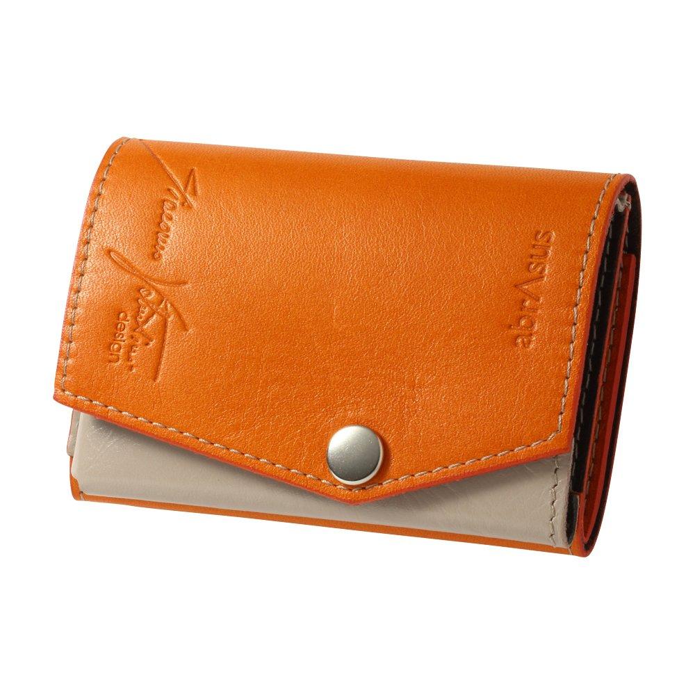 

Small Wallet Giacomo Valentini Model Wallet Made in Japan Orange [Abrasas] Men s помаранчевий