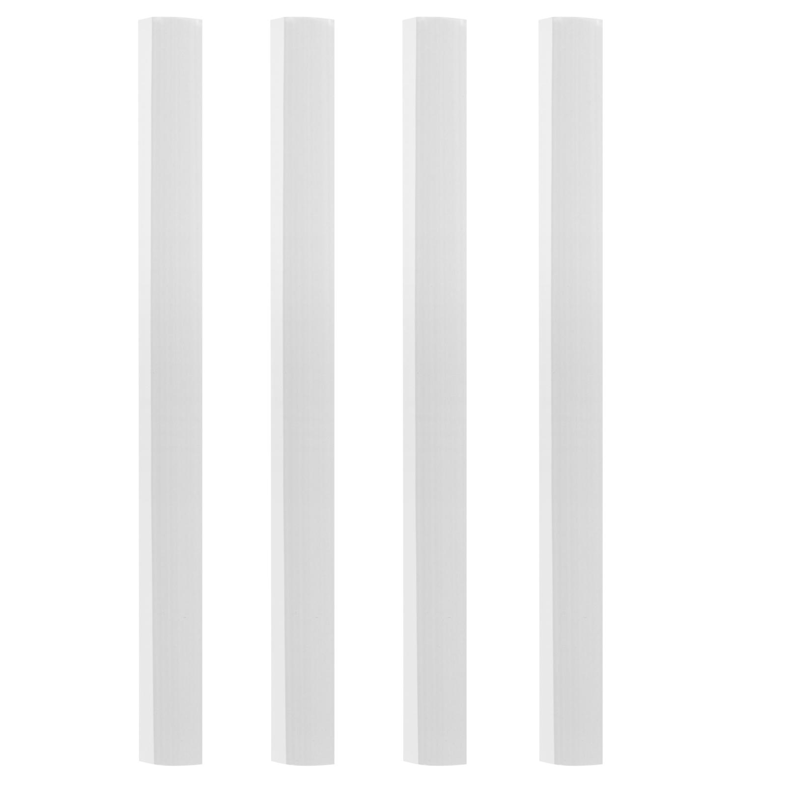 4Pcs Rubber Dustpan Lip Replacement Edge Strips Cleaning Tools Accessories Repair Parts Brooms Dustpans Household Merchandises