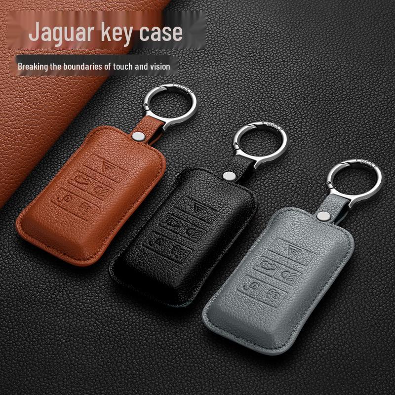 Jaguar XEL/XFL/E-PACE/I-PACE/F-TYPE Key Case Shell for Men & Women