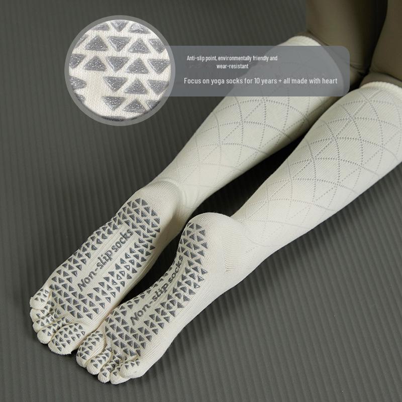 Women's Non-Slip Five-Toe Yoga & Pilates Socks