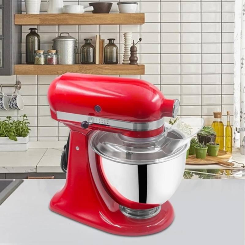 For Kitchen Aid Steel Mixing Bowl Fermentation Lid With Splash Cover For Home Baking