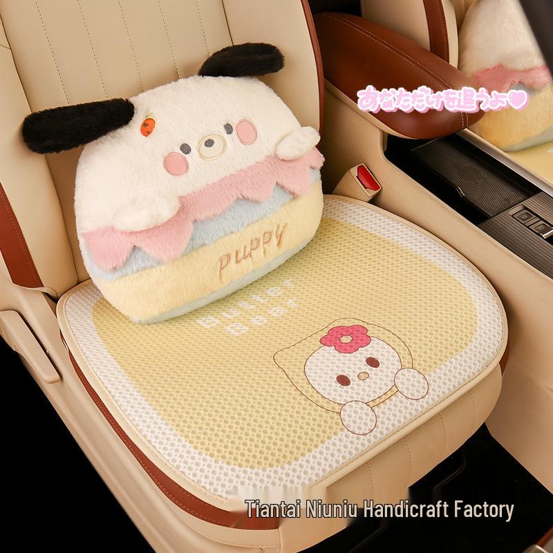 Cartoon Bee All-Season Car Seat Cushion for BYD Seagull, Seal, Qin L, Destroyer 05