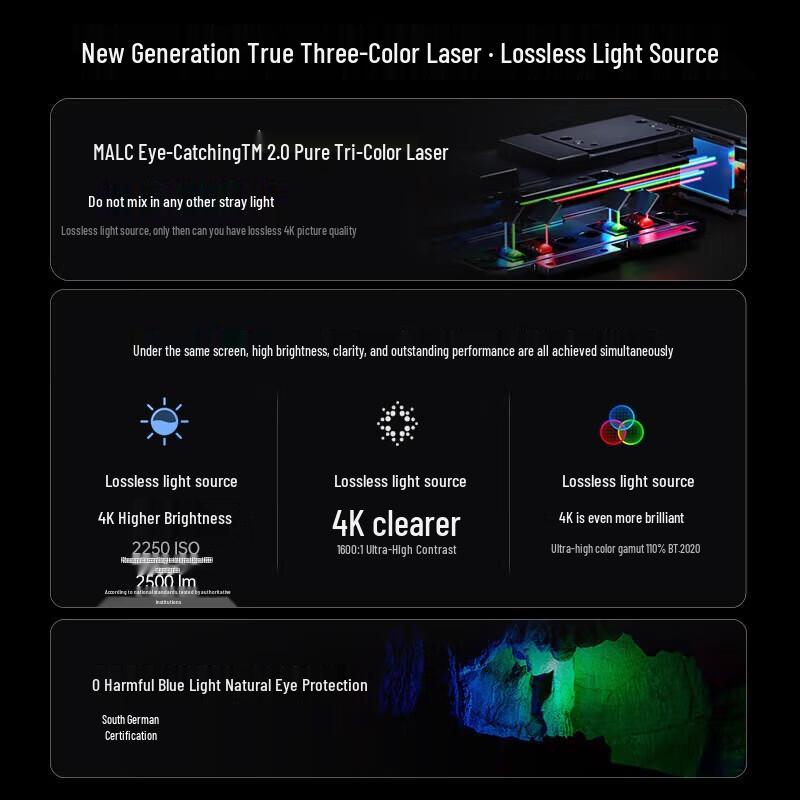 

JMGO N1S Pro 4K Triple Laser Gimbal Projector (CN version)