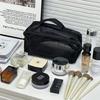 Transparent Mesh Cosmetic Bag Zipper Toiletry Organizer Nylon Makeup Bags Multifunctional Women Cosmetic Storage Pouch Lipstick