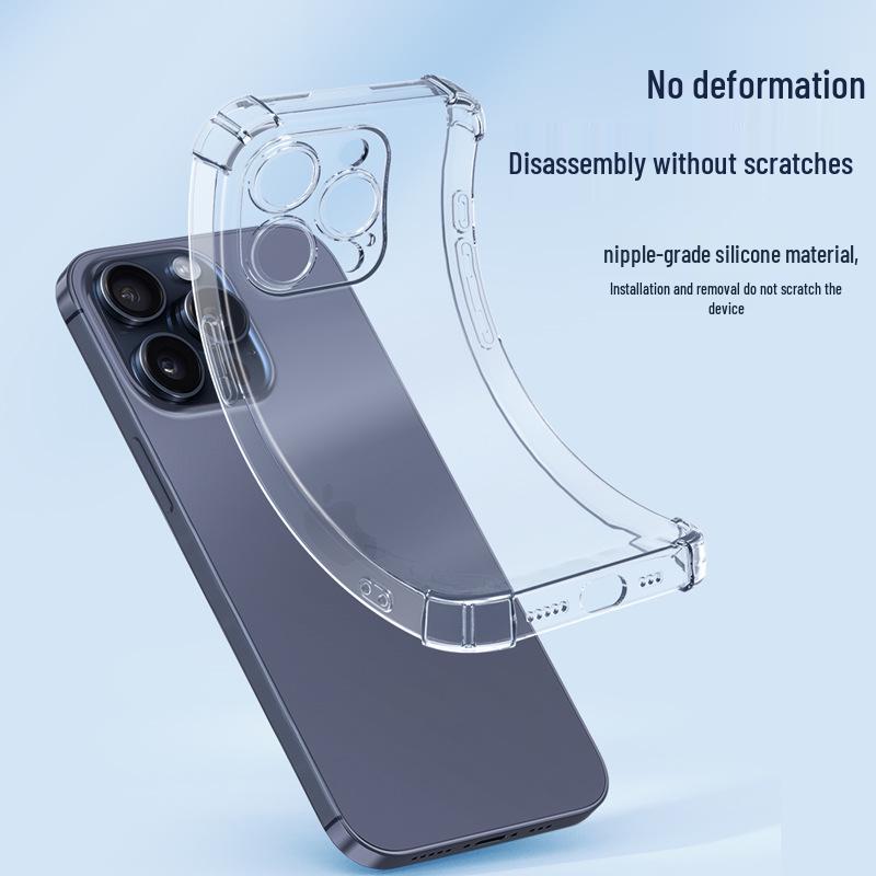 13-16 Pro Max & XS Max Drop-Proof Silicone iPhone Case