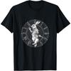Weißes Kaninchen Vintage Uhr Steampunk T-Shirt T-Shirt
