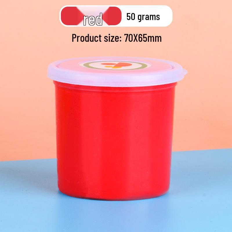 50g Large Jar Pack: Super Light Nontoxic Colored Clay for Kids' DIY Crafts and Toys