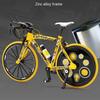 1:8 Scale Bicycle Model Toy Road Mountain Simulation Bike Children Adult Finger Mini Bike  Kids Toy