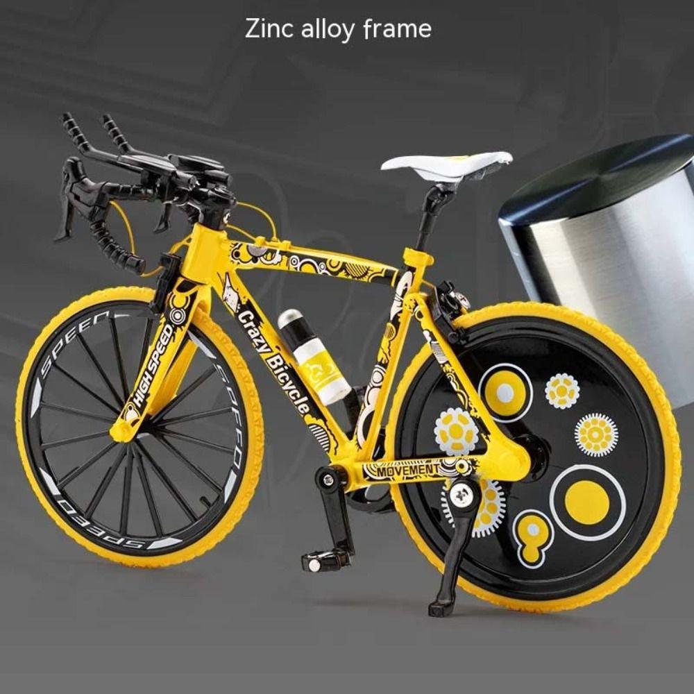 1:8 Scale Bicycle Model Toy Road Mountain Simulation Bike Children Adult Finger Mini Bike Kids Toy