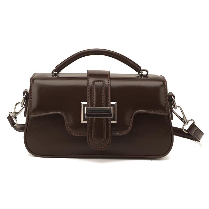 

2026 New Design Elegant Women Small Crossbody Bags Top Handle PU Leather Luxury Ladies Flap Shouler Handbag Purse